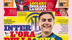 Prima Pagina, La Gazzetta dello Sport: “Inter, l’ora della Joya. Baby Italia ok”