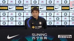 VIDEO Milan-Inter, Conte: “Lukaku a Sanremo? Bisogna cantare domani…”