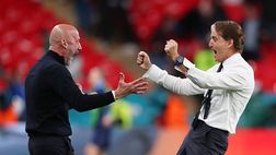 L’abbraccio tra Mancini e Vialli diventa un murales