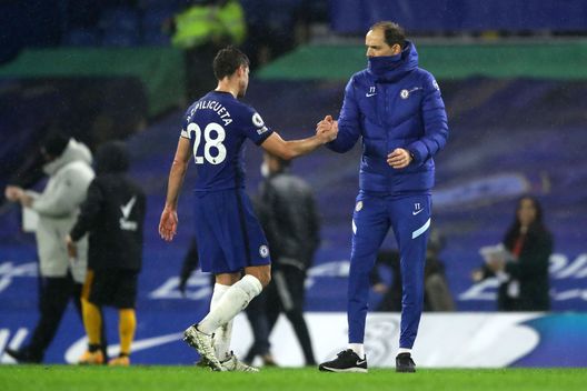 Azpilicueta Tuchel (getty images) Azpilicueta Tuchel (getty images)
