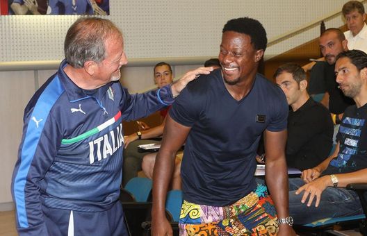Giuseppe Scurto e Enzo Maresca Corso Allenatore Professionista UEFA A - Lezione con Ulivieri Giuseppe Scurto e Enzo Maresca Corso Allenatore Professionista UEFA A - Lezione con Ulivieri