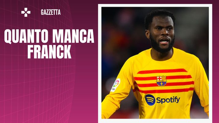 Franck Kessie, ex calciatore del Milan oggi al Barcellona (getty images)