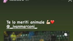 Palermo, Brunori esulta su Instagram al gol di Marconi: “Te lo meriti, animale!”