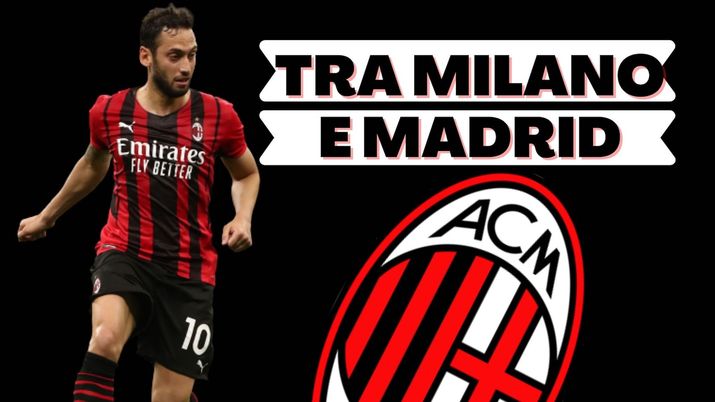Hakan Calhanoglu (centrocampista AC Milan), può lasciare il Milan a parametro zero nel calciomercato estivo | News (Getty Images) 