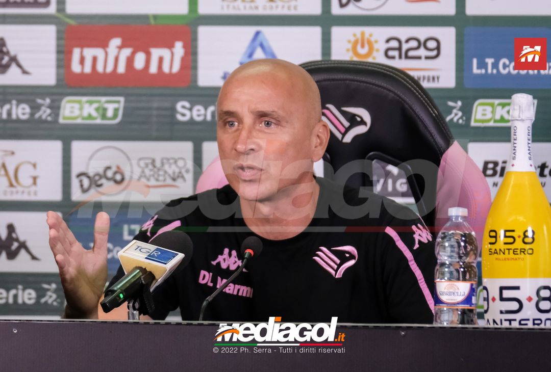 FOTO PALERMO, verso il Pisa: la conferenza di mister Corini (Gallery) - immagine 21