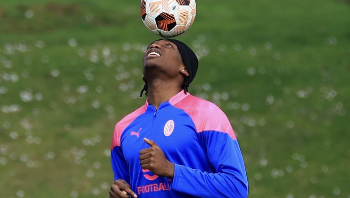 Rafael Leao AC Milan allenamento Milanello