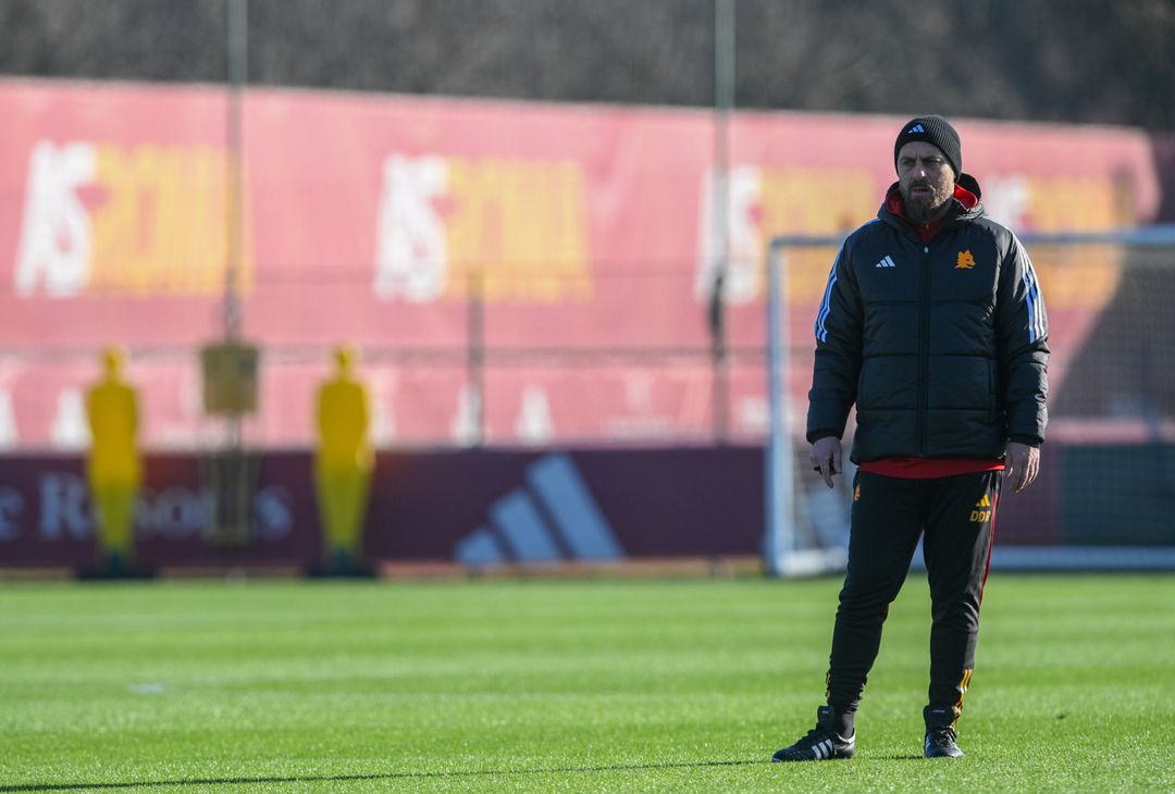 Roma, l’ultimo allenamento prima della partenza per Riyad – FOTOGALLERY - immagine 26