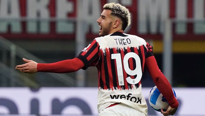 Theo Hernández AC Milan Milan-Bologna 0-0 Serie A 2021-2022