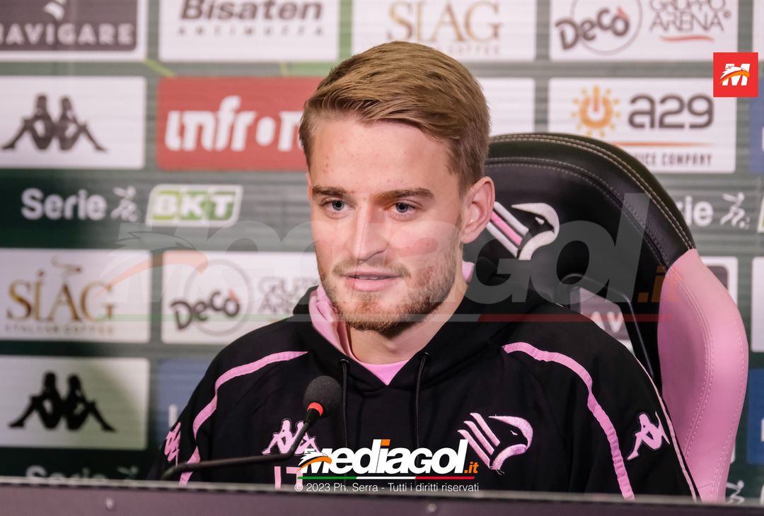 FOTO PALERMO, la presentazione di Simon Graves in conferenza stampa (Gallery) - immagine 11