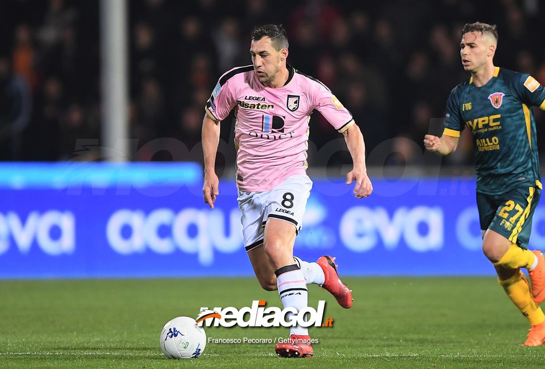  during the Serie B match between Benevento and Carpi FC at Stadio Ciro Vigorito on April 14, 2019 in Benevento, Italy. 