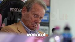Venezia-Napoli: la curva si gira di spalle nel minuto di silenzio per Zamparini