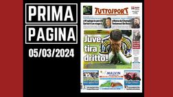 Prima pagina Tuttosport: Serie A, Inter a + 15 con l’aiutino