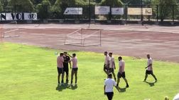 VIDEO Ritiro Palermo, “boccia” a Pelagotti: il giochetto dei rosanero in allenamento