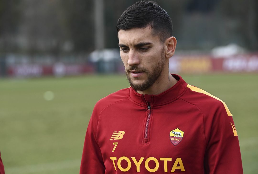 Roma, Pellegrini si allena in gruppo. Dybala a parte – FOTO GALLERY- immagine 1