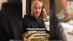 “Salsicce e friarielli in Cina?”: fratelli Cannavaro show a tavola | VIDEO