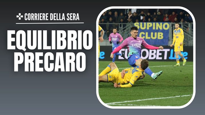 gol Luka Jovic AC Milan Frosinone-Milan 2-3 Serie A 2023-2024