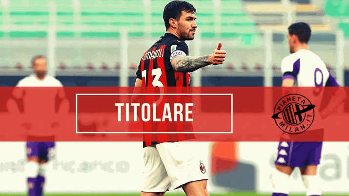 Alessio Romagnoli, difensore centrale del Milan (Getty Images) Alessio Romagnoli, difensore centrale del Milan (Getty Images)