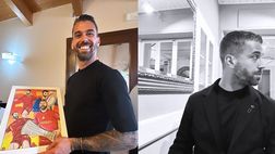 Spinazzola, relax in Umbria con la famiglia: e riceve un ritratto speciale – FOTO