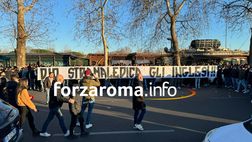 Roma, i tifosi infiammano la sfida col Brighton: “Dio stramaledica gli inglesi”