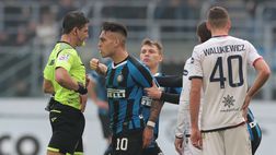 Inter, Lautaro Martinez: espulsione e lunga squalifica in arrivo?
