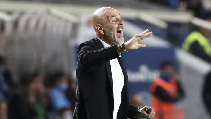 Stefano Pioli AC Milan Atalanta-Milan Serie A 2021-2022
