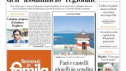 Prima Pagina, La Repubblica-Palermo: “Catania, sospeso il sindaco Pogliese”