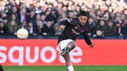 Il Feyenoord piega la Roma 1-0: all’Olimpico serve la rimonta. Ansia per Dybala