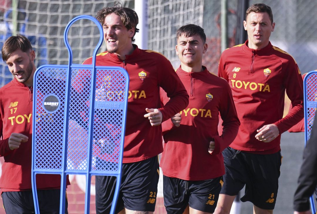 Roma, allenamento alla vigilia del match contro il Genoa – FOTO GALLERY - immagine 28