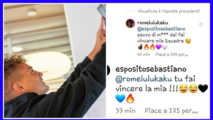 Esposito prende in giro Lukaku e lui replica: “Pezzo di m*, fai vincere l’Anderlecht” - immagine 1