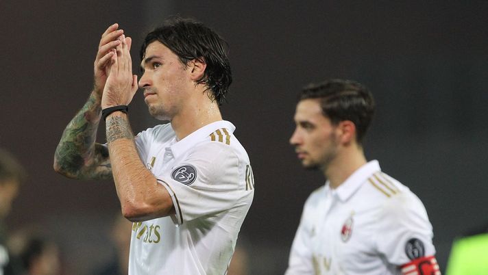 Alessio Romagnoli e Mattia De Sciglio del Milan (credits: GETTY Images) Romagnoli De Sciglio Milan