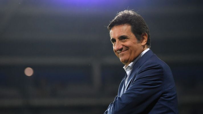 TURIN, ITALY - AUGUST 22: Torino president Urbano Cairo smiles during the UEFA Europa League Playoffs 1st Leg match between Torino and Wolverhampton Wanderers at Stadio Olimpico on August 22, 2019 in Turin, Italy. (Photo by Valerio Pennicino/Getty Images) Cairo: “Che forte Miranchuk! Siamo al lavoro per Lukic e il rinnovo, sul riscatto di Vlasic…” - immagine 1