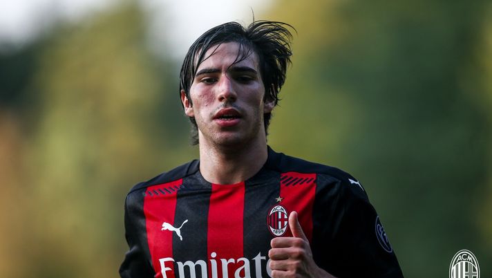 Sandro Tonali, centrocampista del Milan (credits: acmilan.com) 