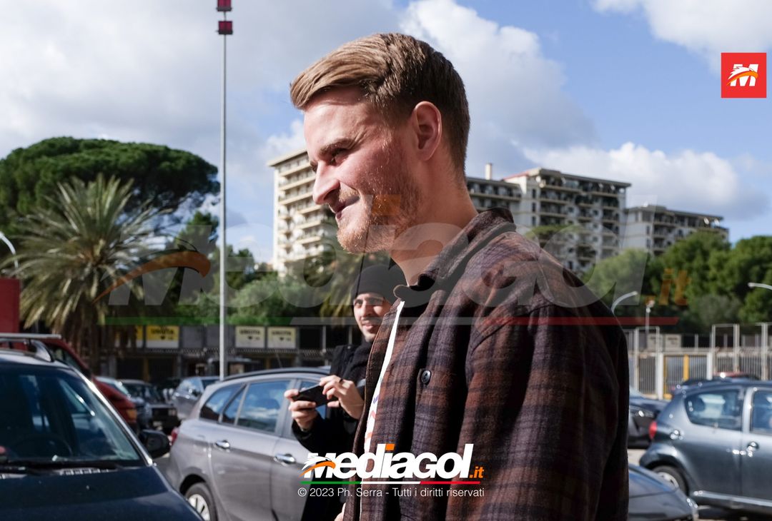 FOTO PALERMO, Simon Graves Jensen: l’ex Randers al ‘Barbera’ per la firma (Gallery) - immagine 13