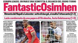 Prima Pagina, Corriere dello Sport: “Juve-Milan, Ibra s’arrende”