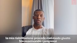 VIDEO Roma, Wijnaldum: “La riabilitazione procede bene, grazie del vostro sostegno”