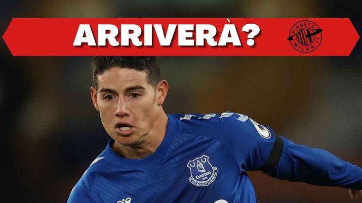 James Rodríguez (centrocampista Everton), obiettivo di calciomercato del Milan | AC Milan News (Getty Images) James Rodríguez (centrocampista Everton), obiettivo di calciomercato del Milan | AC Milan News (Getty Images)