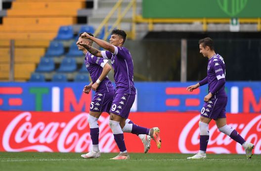PARMA, ITALY - APRIL 28: Samuele Spallutto of ACF Fiorentina celebrates after scoring the opening goal during the Primavera TIM Cup Final match between ACF Fiorentina and SS Lazio at Ennio Tardini Stadium on April 28, 2021 in Parma, Italy. (Photo by Alessandro Sabattini/Getty Images) PARMA, ITALY - APRIL 28: Samuele Spallutto of ACF Fiorentina celebrates after scoring the opening goal during the Primavera TIM Cup Final match between ACF Fiorentina and SS Lazio at Ennio Tardini Stadium on April 28, 2021 in Parma, Italy. (Photo by Alessandro Sabattini/Getty Images)