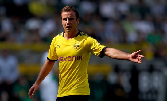  Mario Gotze, centrocampista del Borussia Dortmund (credits: GETTY images) 