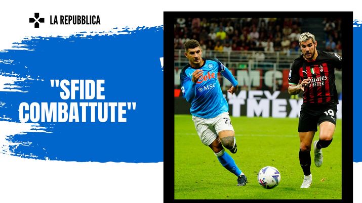 Di Lorenzo Theo Hernandez difensori Napoli Milan