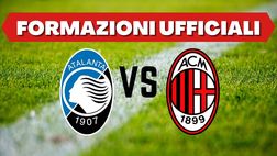 Atalanta-Milan, le formazioni ufficiali: torna Kjær. Gioca Kessié