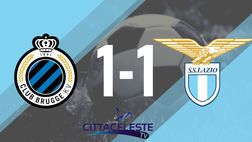 Una Lazio in emergenza tiene botta in terra belga: è 1-1 contro il Brugge