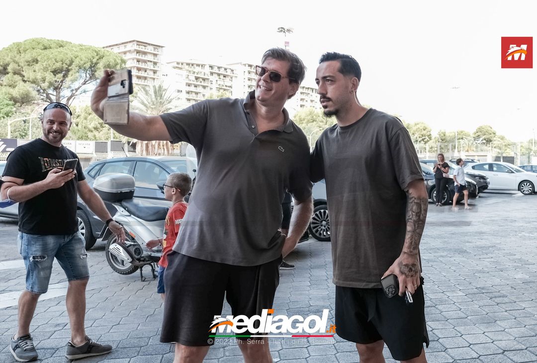 FOTO Palermo, verso la Reggina: i rosanero di Corini si radunano al Barbera (GALLERY) - immagine 23