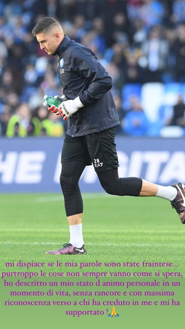 Gollini si corregge: “Mie parole fraintese. Riconoscenza per chi ha creduto in me”- immagine 2