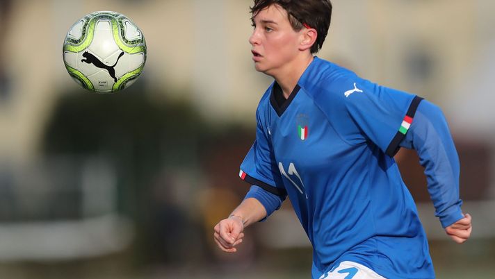 SAN GIULIANO TERME, ITALY - JANUARY 17: Federica Anghileri of Italy U17 in action during the match between Italy Women U17 and Norway Women U17 on January 17, 2019 in San Giuliano Terme, Italy. (Photo by Gabriele Maltinti/Getty Images) SAN GIULIANO TERME, ITALY - JANUARY 17: Federica Anghileri of Italy U17 in action during the match between Italy Women U17 and Norway Women U17 on January 17, 2019 in San Giuliano Terme, Italy. (Photo by Gabriele Maltinti/Getty Images)