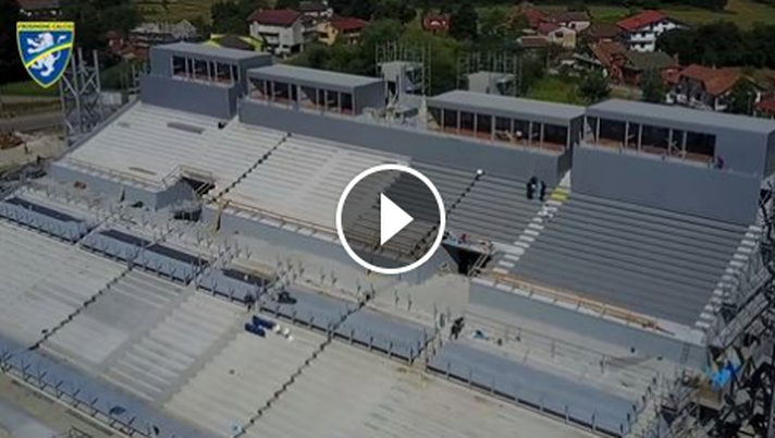 VIDEO Frosinone, ecco il nuovo stadio Benito Stirpe: 8 milioni dall’Istituto per il Credito Sportivo  VIDEO Frosinone, ecco il nuovo stadio Benito Stirpe: 8 milioni dall’Istituto per il Credito Sportivo