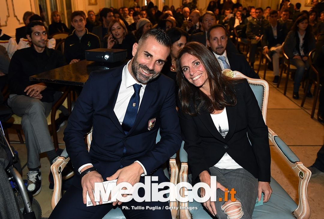  Premi Dell'Anno Ussi 2015, Stefano Sorrentino (Palermo) e Roberta Vinci (Tennis).  