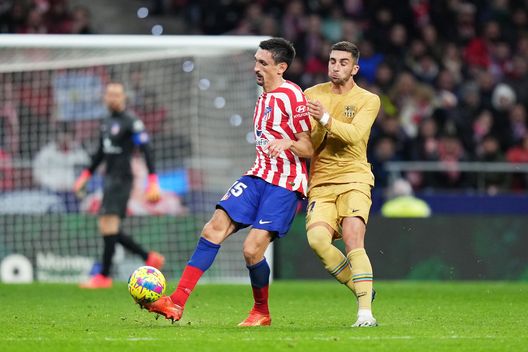 Ferran Torres Stefan Savic (getty images) Ferran Torres Stefan Savic