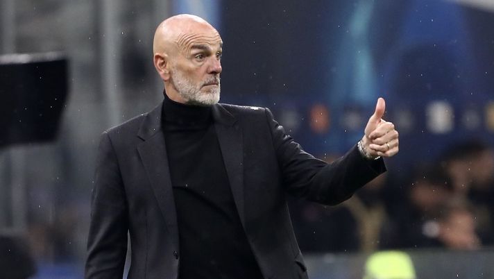 Stefano Pioli AC Milan Milan-Napoli 1-0 Champions League 2022-2023