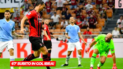 VIDEO Milan-Lazio, Leao show, Ibra entra e segna: il film della gara