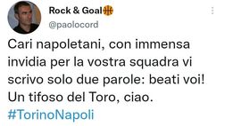 Torino-Napoli 0-4, le reazioni social: “Cari tifosi del Napoli, beati voi!”